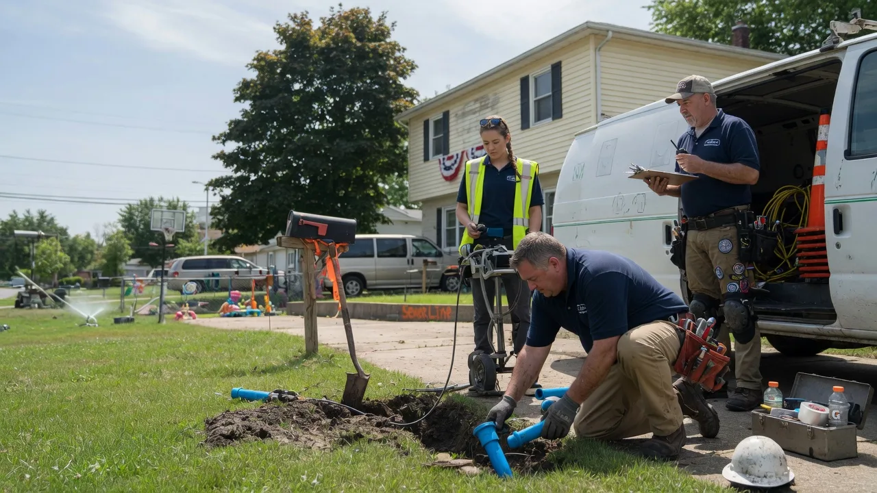 Slab Leak Repair in Bridgeport, OH near me
